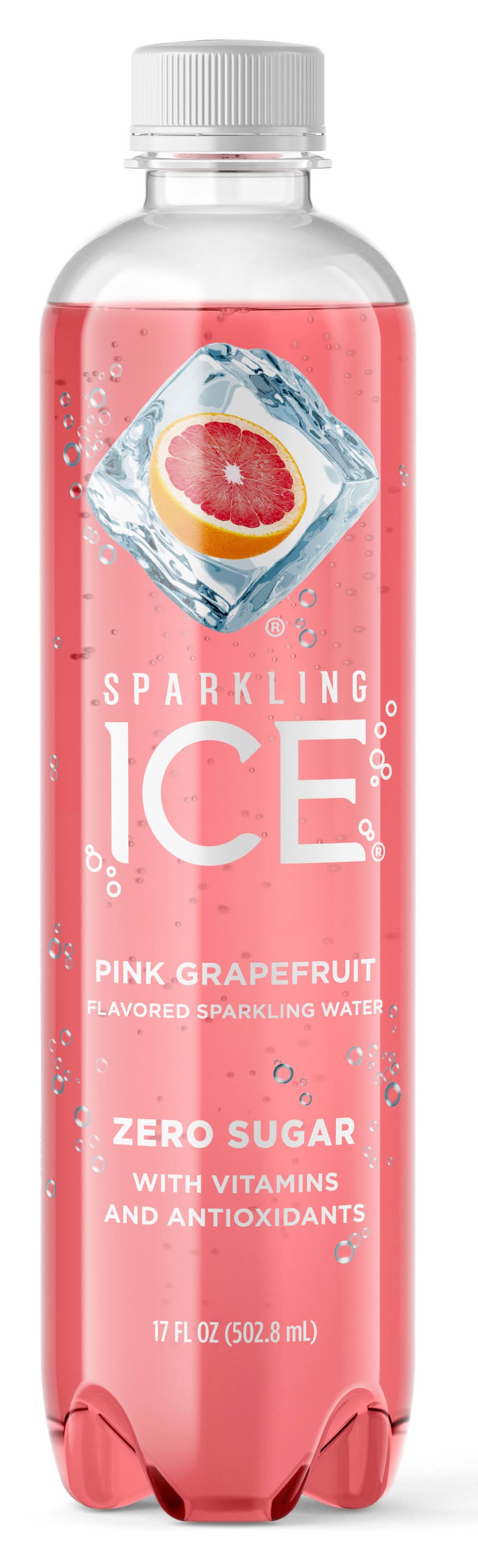 Sparkling Ice Spiked Zero Sugar Sparkling Water, Pink Grapefruit (17 fl oz)