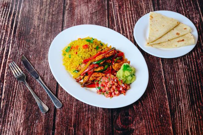 Grilled Chicken Fajitas