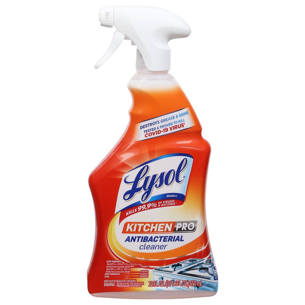 Lysol Kitchen Pro Antibacterial Cleaner (22 fl oz)