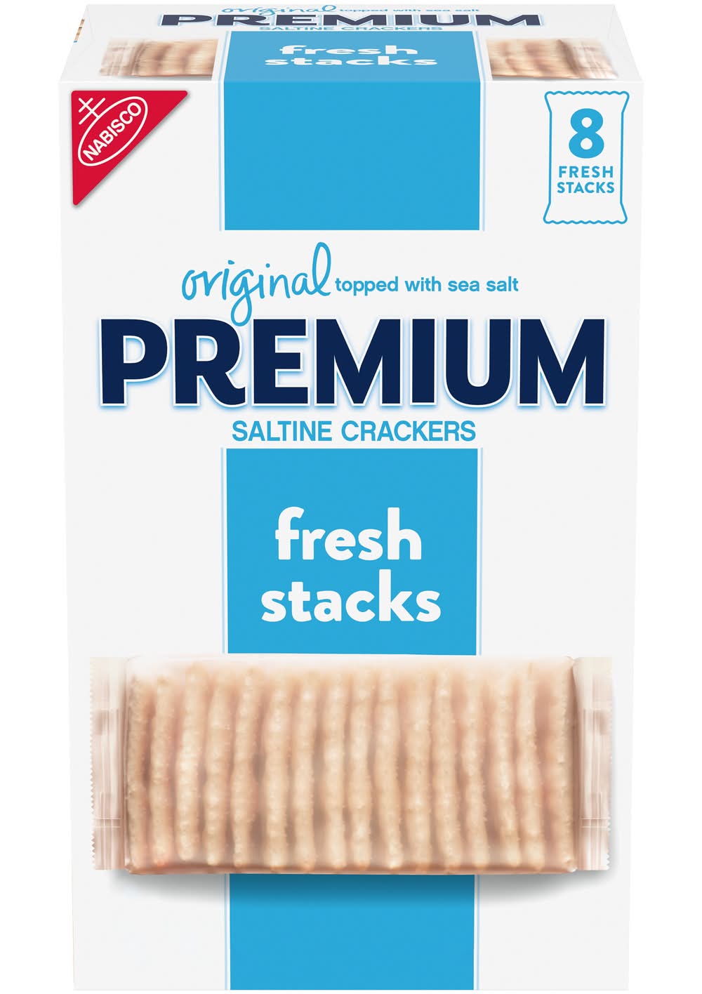 Premium Saltine Fresh Original Stacks Crackers (13.6 oz, 8 ct)