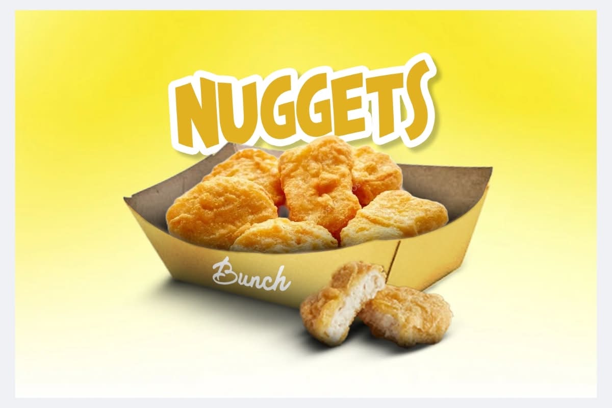 🍗 Nuggets (6 pièces)