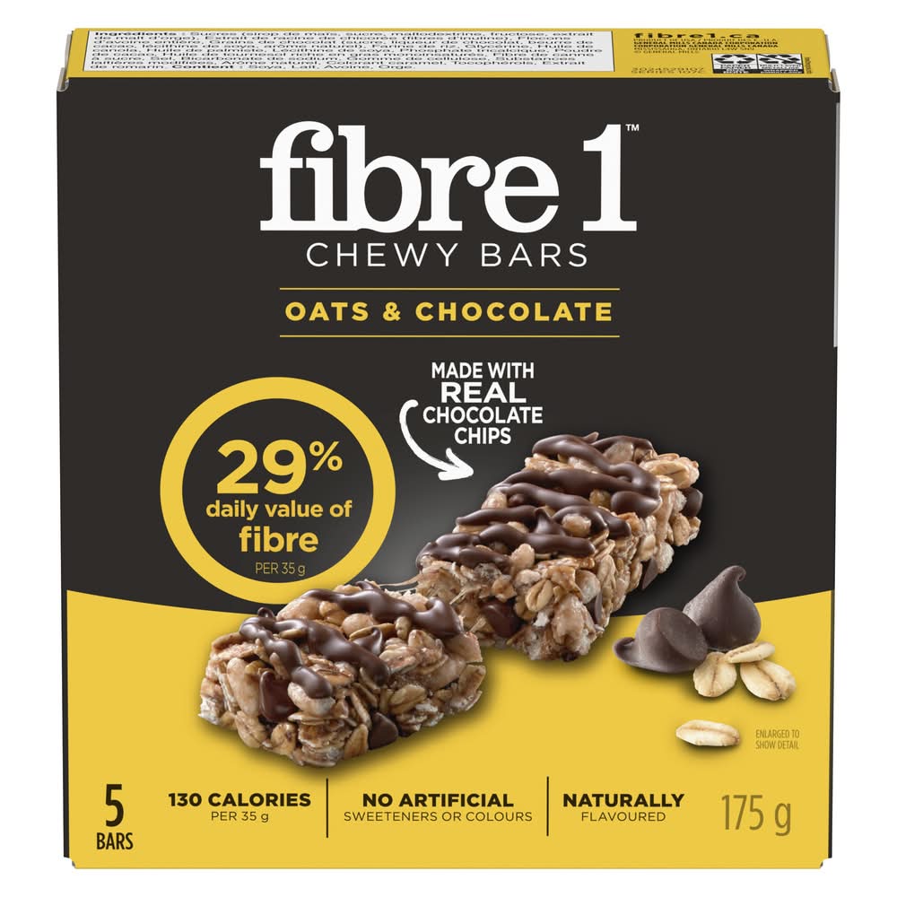 Fibre One Oats & Chocolate Chewy Bars (175 g)