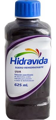 Suero Oral Hidravida Uva 625 ml