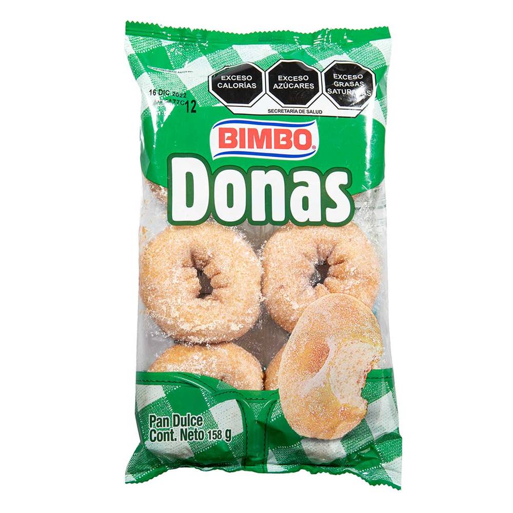 Bimbo · Donas de pan dulce (157 g)