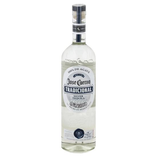 Jose Cuervo Tradicional Silver Tequila (750 ml)