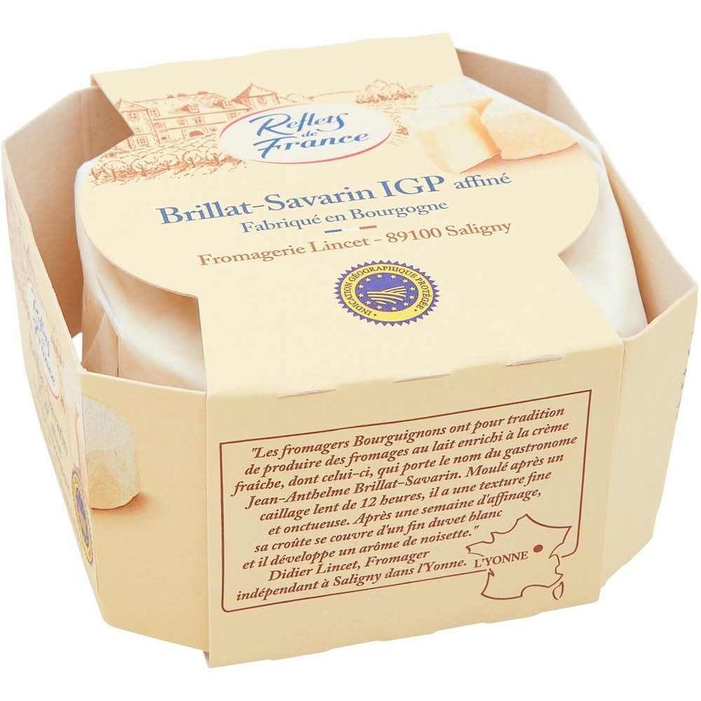 Reflets de France - Fromage brillat-savarin affiné igp (200g)