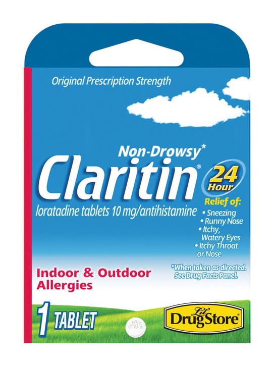 Claritin Lil Drugstore Allergy Relief 1 Ct 1 Pk