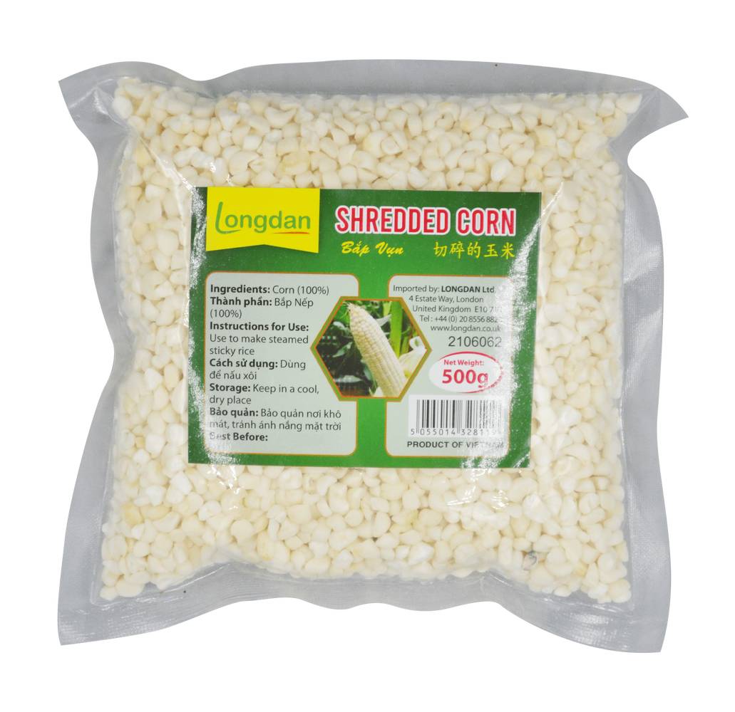 Longdan Shredded Corn (500g)