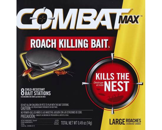 Combat · Large Roach Killing Bait Stations (8 ct)