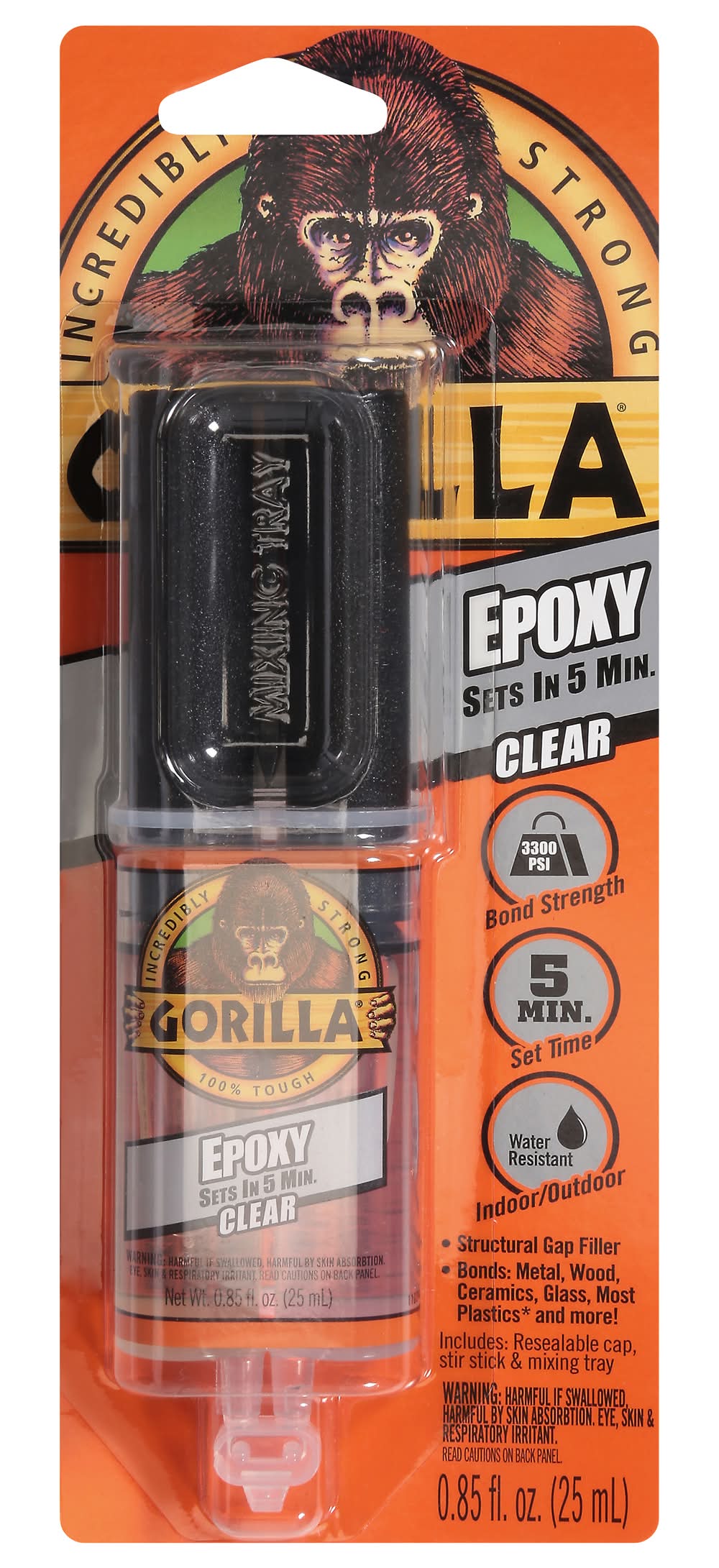 Gorilla Clear Epoxy (0.85 fl oz)