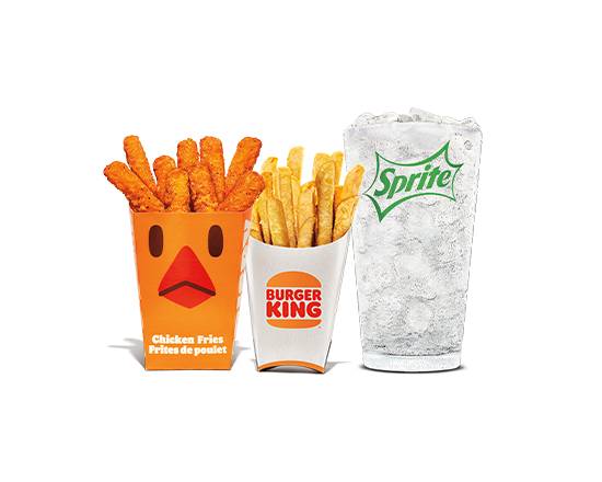 NEW! 9 Pc. Buffalo Chicken Fries Meal