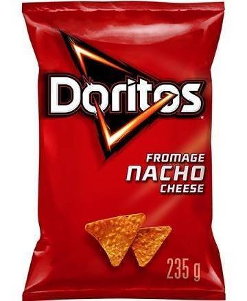 Doritos Fromage Tortilla Chips, Nacho Cheese (235 g)
