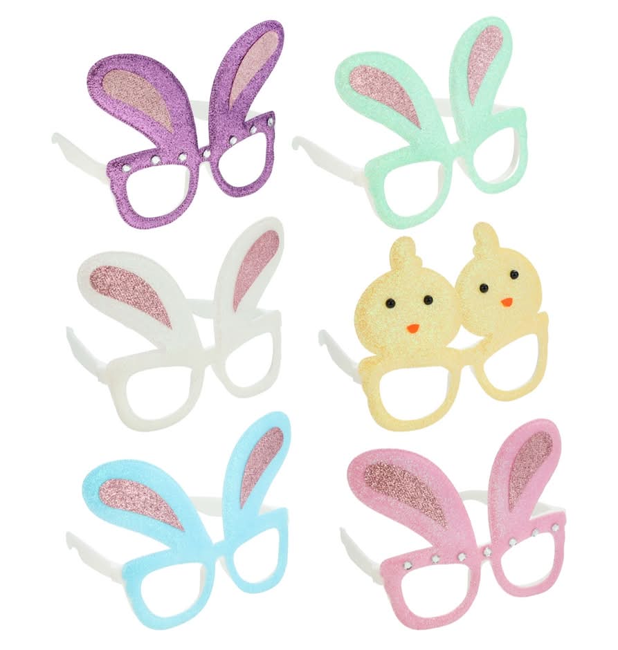 Shimmery Easter Glasses, 1-pc. Pack