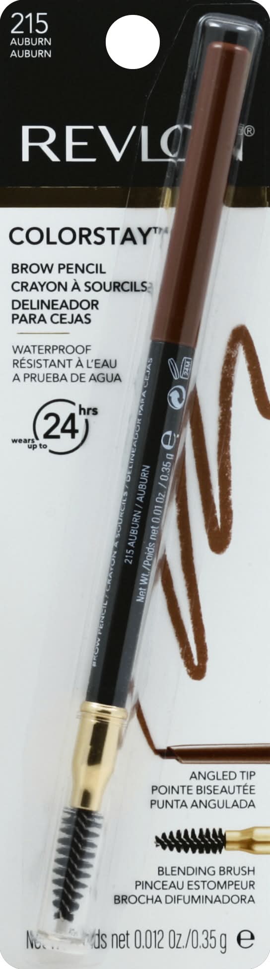 Revlon Colorstay Soft Waterproof Pencil, Brown 210 (0.01 oz)
