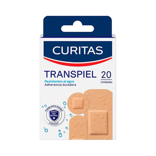 Curitas venditas transpiel surtidas (caja 20 piezas)