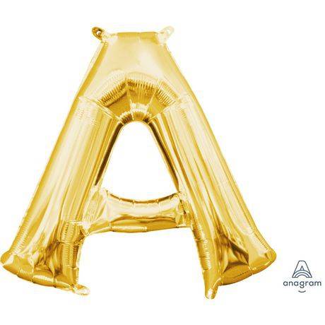 Anagram Gold Letter a Balloon (1 unit)