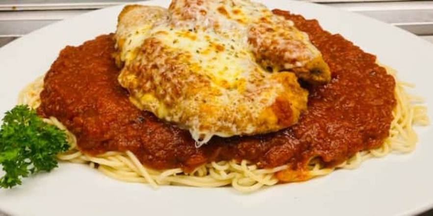 Capone's Chicken Parmesan/w Caesar Salad