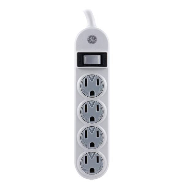 1.5 Foot 4 Outlet Power Strip