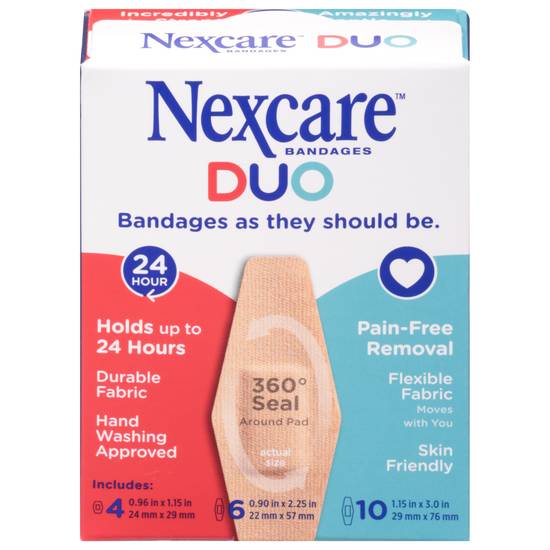 Nexcare Duo Assorted Bandages