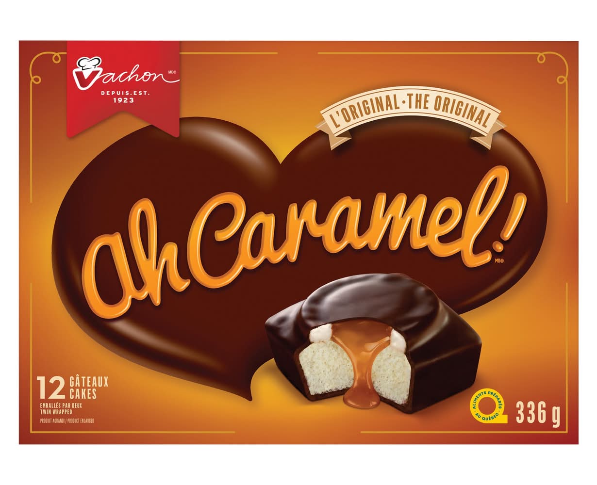 Vachon Ah Caramel the Original Cakes (336 g, 12 ct)