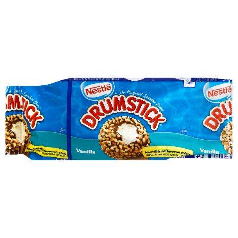 Drumstick Nestle Cone Ice Cream, Vanilla (4.6 oz)