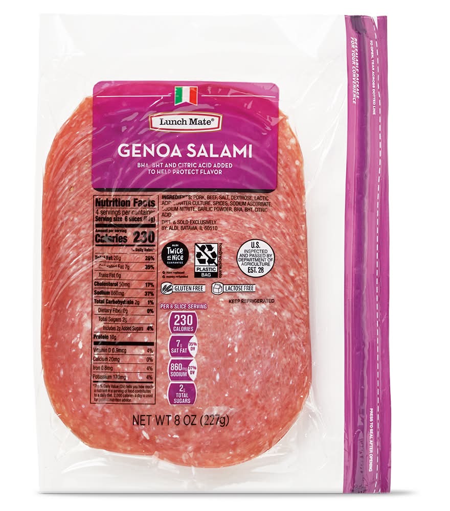 Lunch Mate Genoa Salami (8 oz)