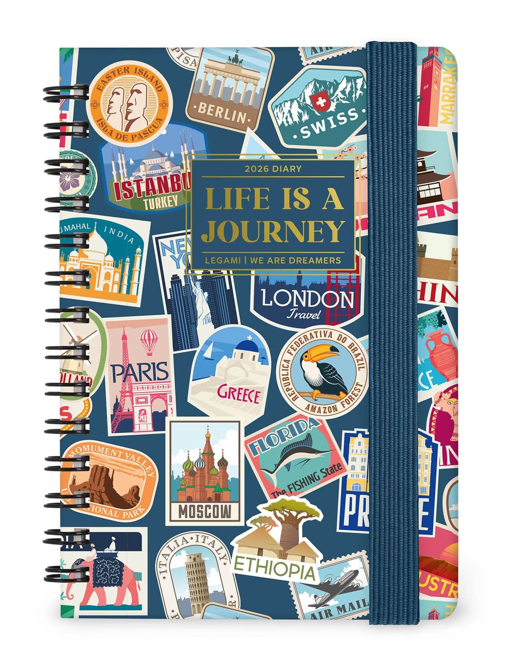 Agenda 12 Meses 2026 - Viagens Espiral