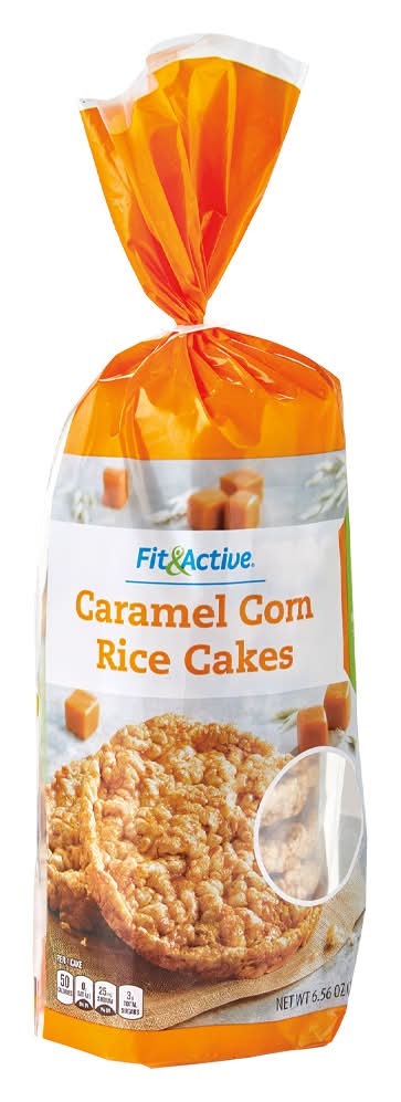 Fit & Active Caramel Corn Rice Cakes (6.56 oz)