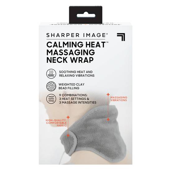 Sharper Image Calming Heat Massaging Neck Wrap (1 ct)