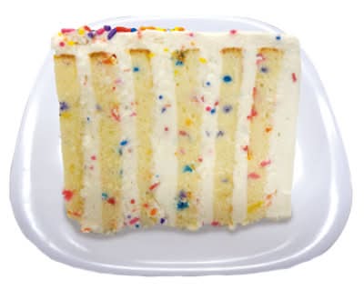 Safeway Bakery Colossal Slice Birthday Cake