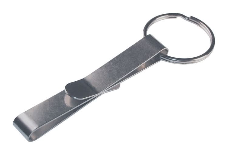 Hillman Metal Silver Belt Hooks/Pocket Chains Key Clip