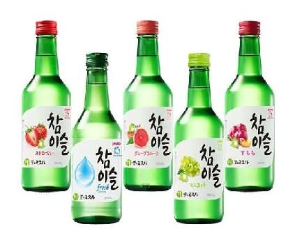 357905：【Uber限定】眞露チャミスル5本飲み比べセット / Hite Jinro Chamisul Set