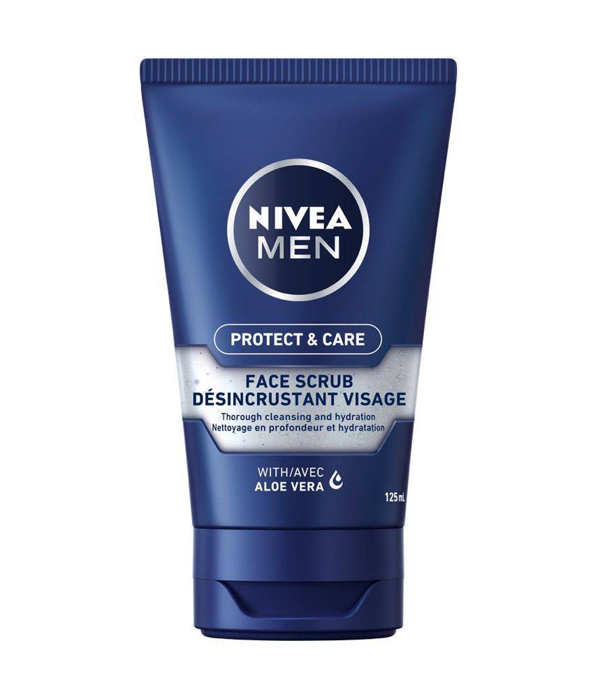 Nivea Men Protect & Care Facial Scrub Deep Cleanser (125 g)