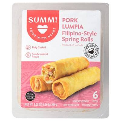 Summ Pork Lumpia - 9.38 Oz