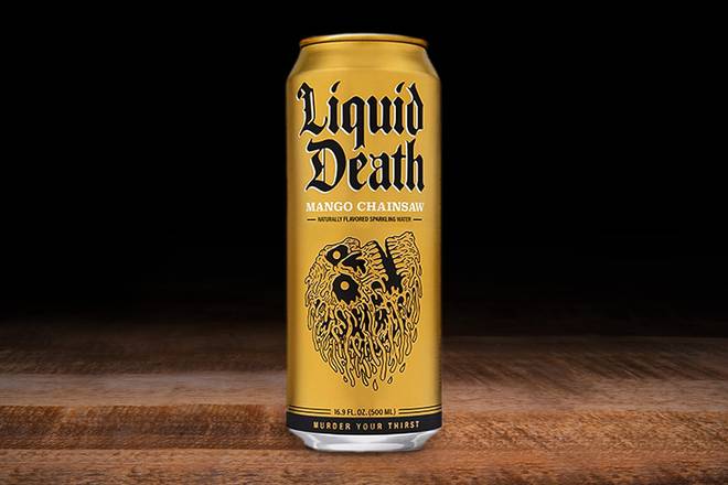 Liquid Death Mango Chainsaw