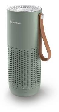 Homedics Portable Hepa Air Purifier With Aromatherapy, Green