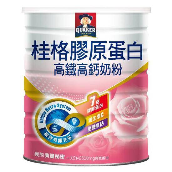 桂格膠原蛋白高鐵高鈣奶粉750g