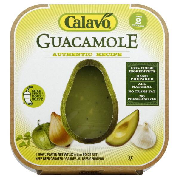 Calavo Mild Spice Guacamole Authentic Recipe (8 oz)