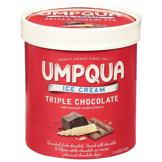 Umpqua Ice Cream Triple Chocolate (1.75 qt)