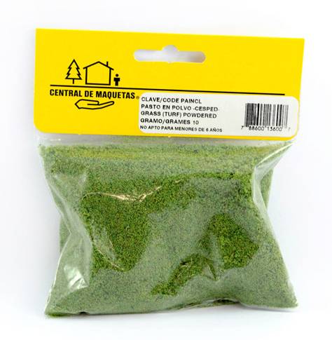 Maqueta · Pasto en polvo para maquetas (211,8 g)