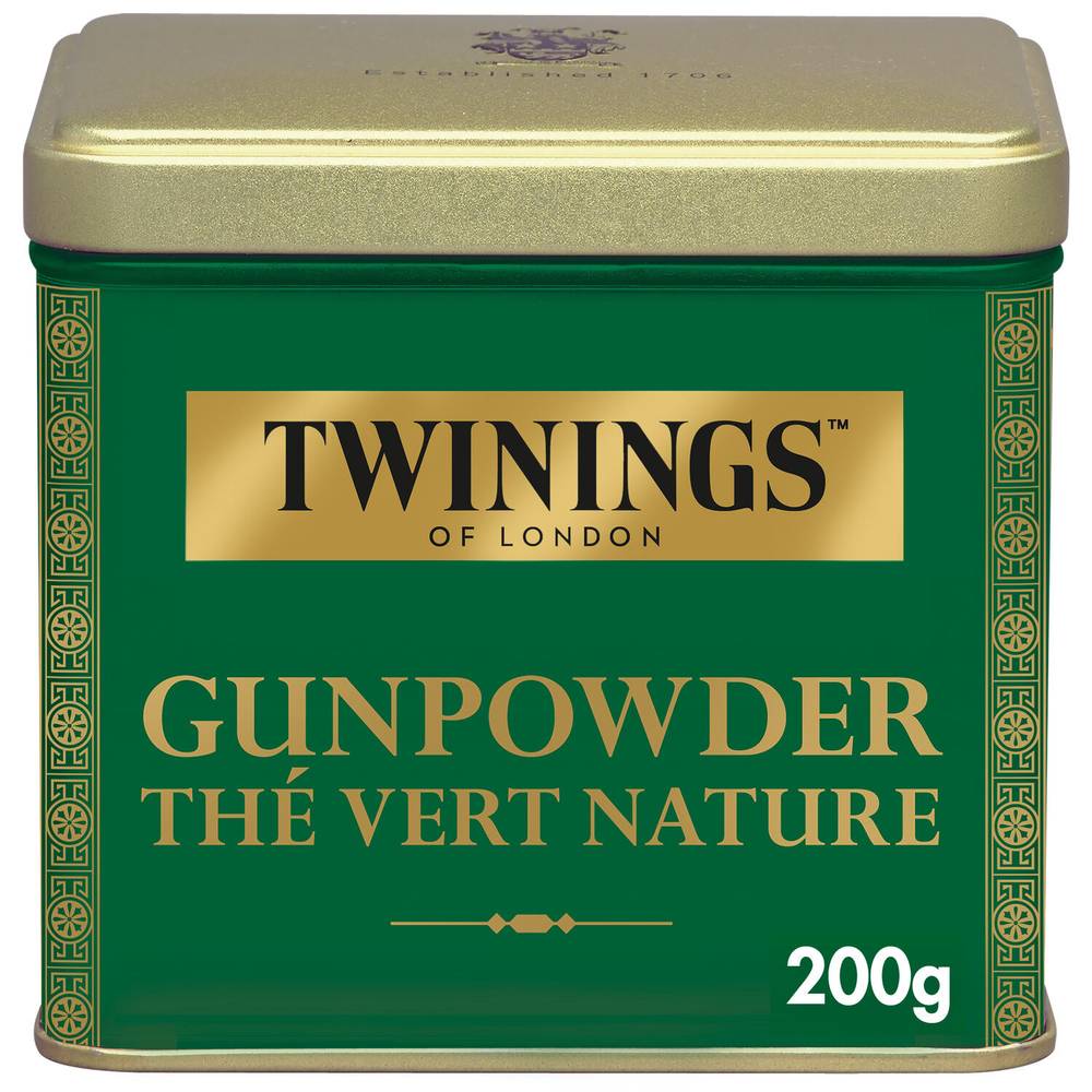 Twinings - Thé vert nature gunpowder (200 g)