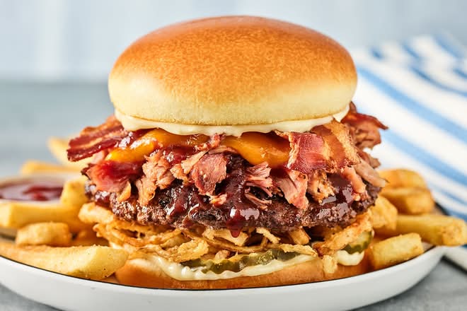 Backyard BBQ Pork Burger