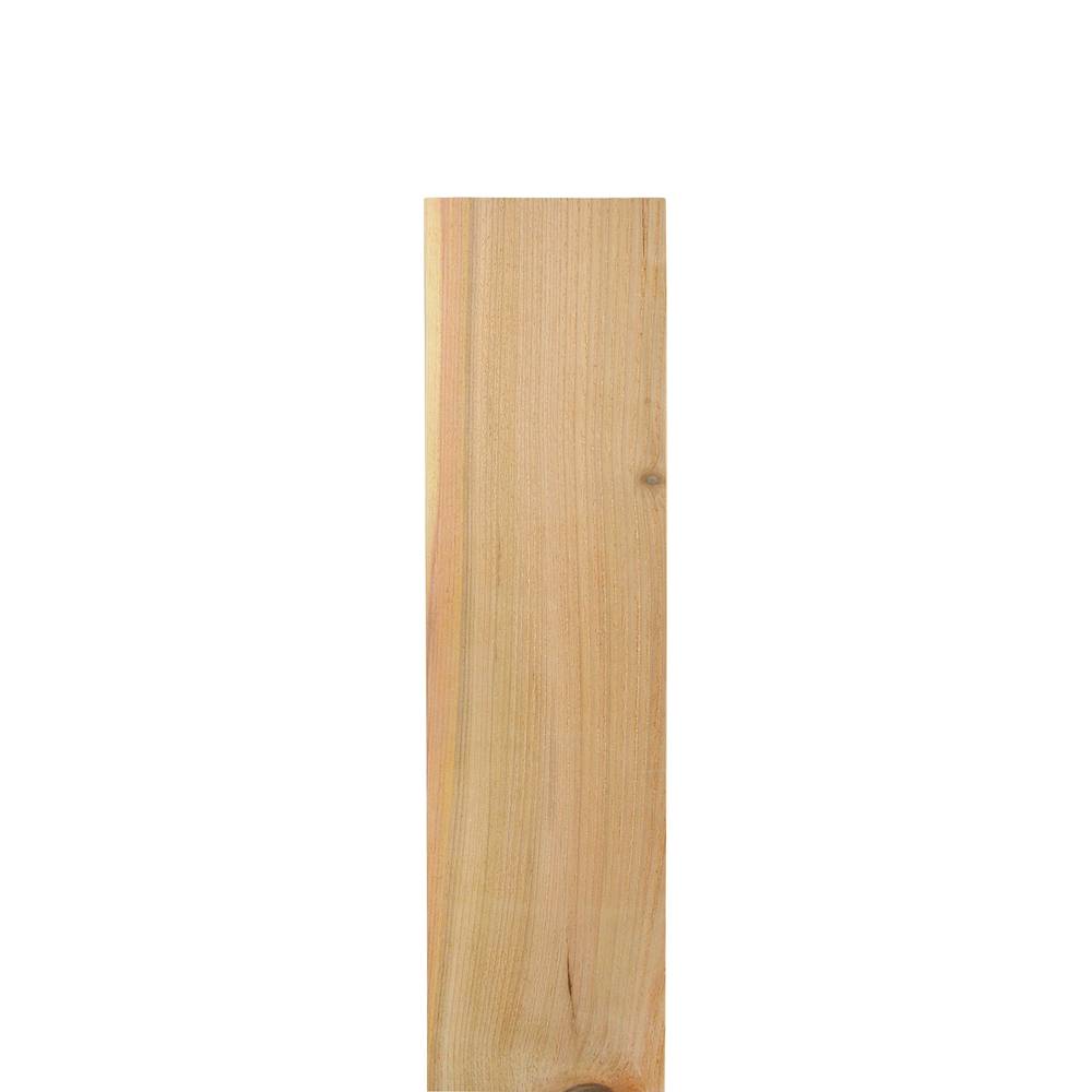 5/8-in x 5-1/2-in x 8-ft Cedar Flat-top Fence Picket | 1236