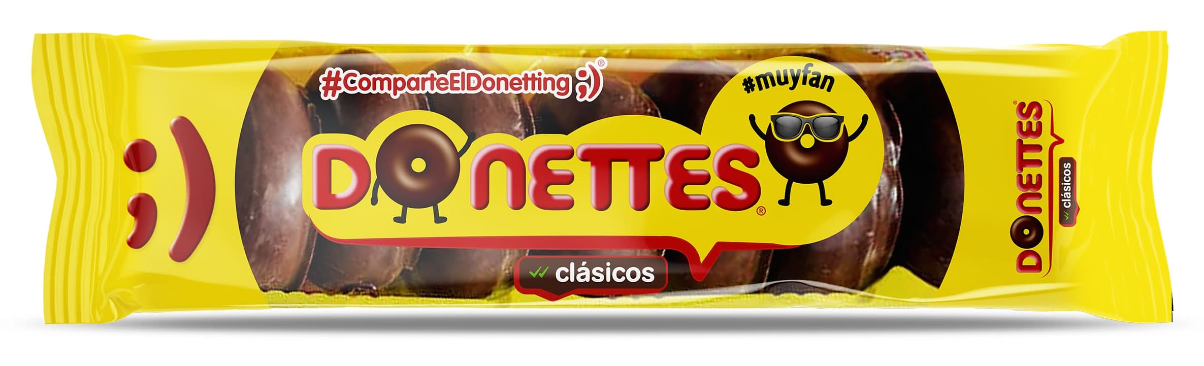 Rosquillas Clásicas Donettes Bandeja 176 G
