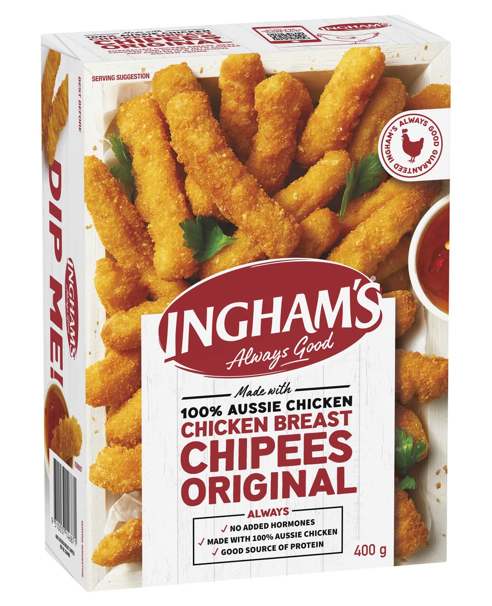 Ingham's Original Chicken Breast Chipees (400g)