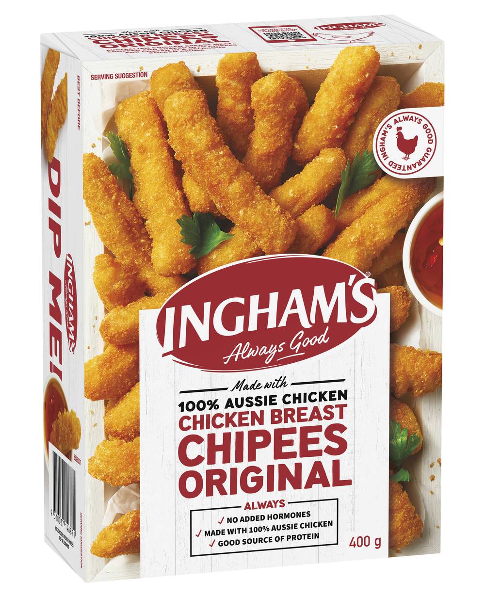 Ingham's Original Chicken Breast Chipees (400g)
