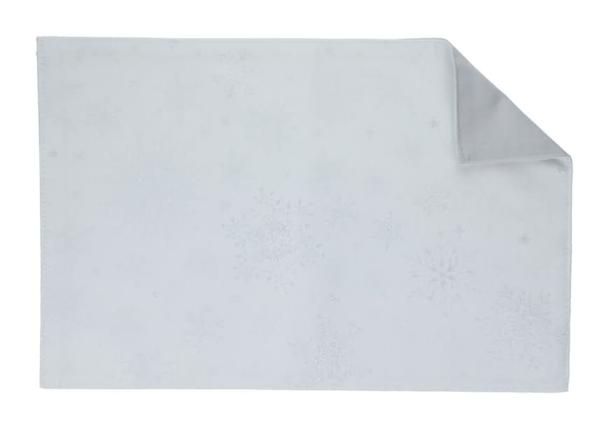 Snowflake Placemat, 12x18 in., 1 ct.