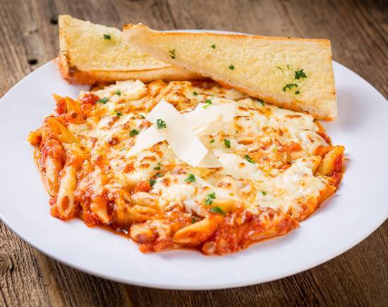 Three Cheese Baked Penne Pasta