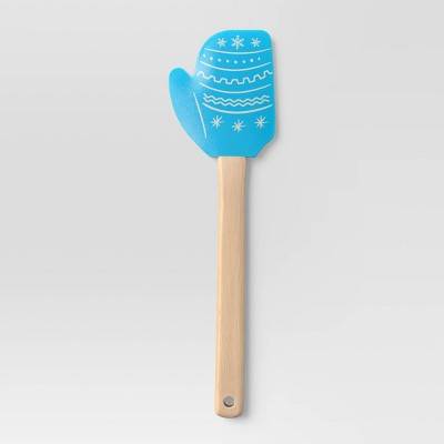 Christmas Figural Mitten Spatula Blue - Wondershop™