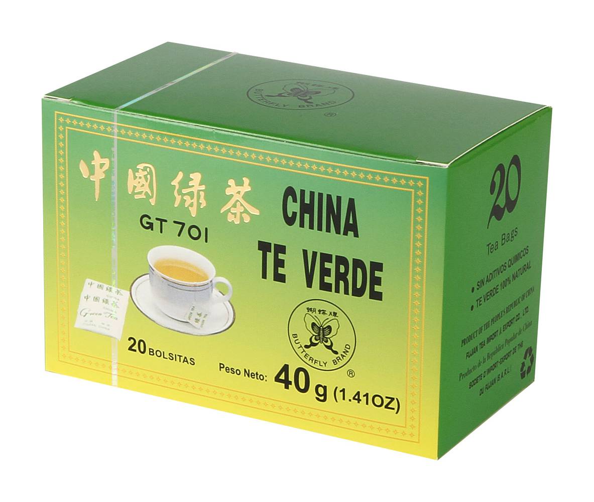 Té verde 20 bolsitas